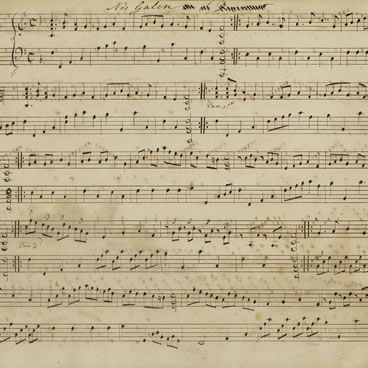 Jane Austen sheet music