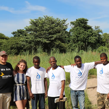 Enactus group in Malawi