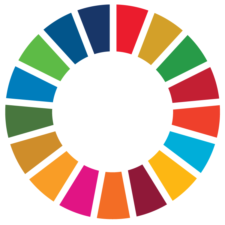 Image of a colour wheel illustrating sustainability