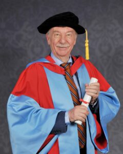 Gerd with his honorary degree