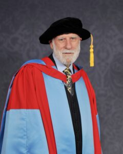 Vinton with his honorary degree